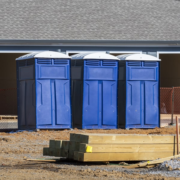 how do you dispose of waste after the porta potties have been emptied in Gatesville